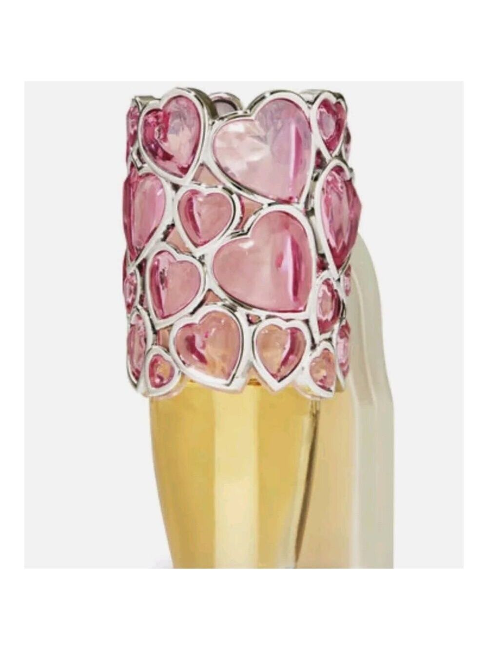 PINK HEARTS NIGHTLIGHT WALLFLOWERS PLUG BY BATH AND BODY WORKS SO PRETTY! NEW!